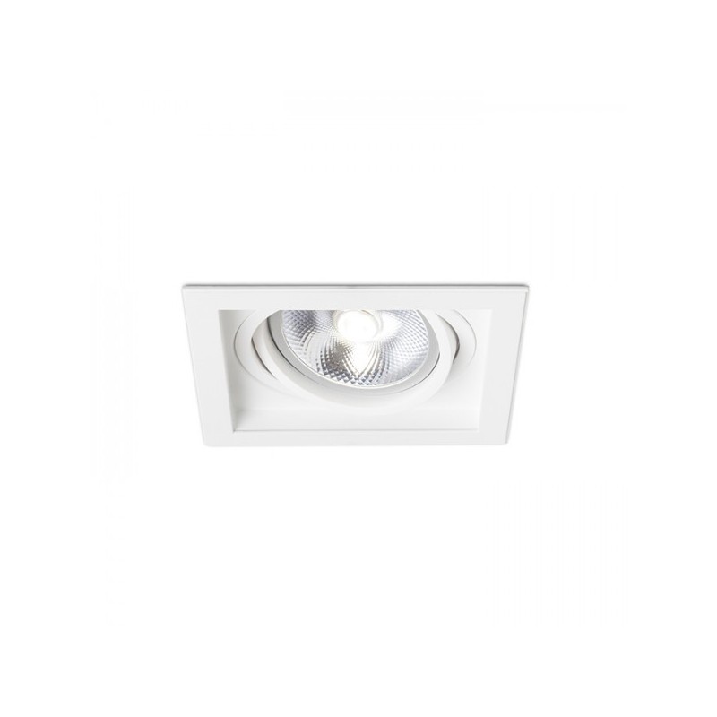 RENDL zápustné svietidlo GRANADA SQ biela 12V G53 50W R12707