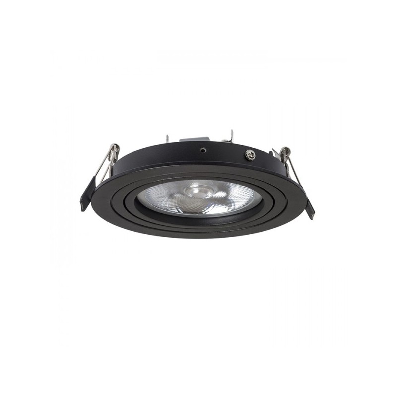 RENDL zápustné svietidlo PASADENA G53 R I čierna 12V G53 50W R12699