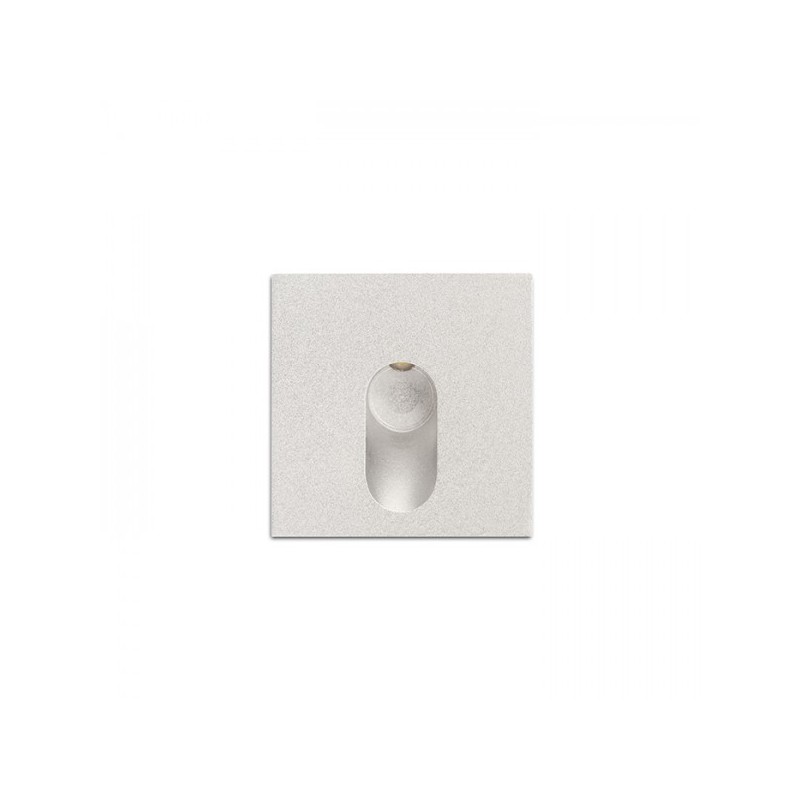 RENDL MEMPHIS SQ zápustné svietidlo do steny striebornosivá 230V LED 3W 60° 3000K R12688