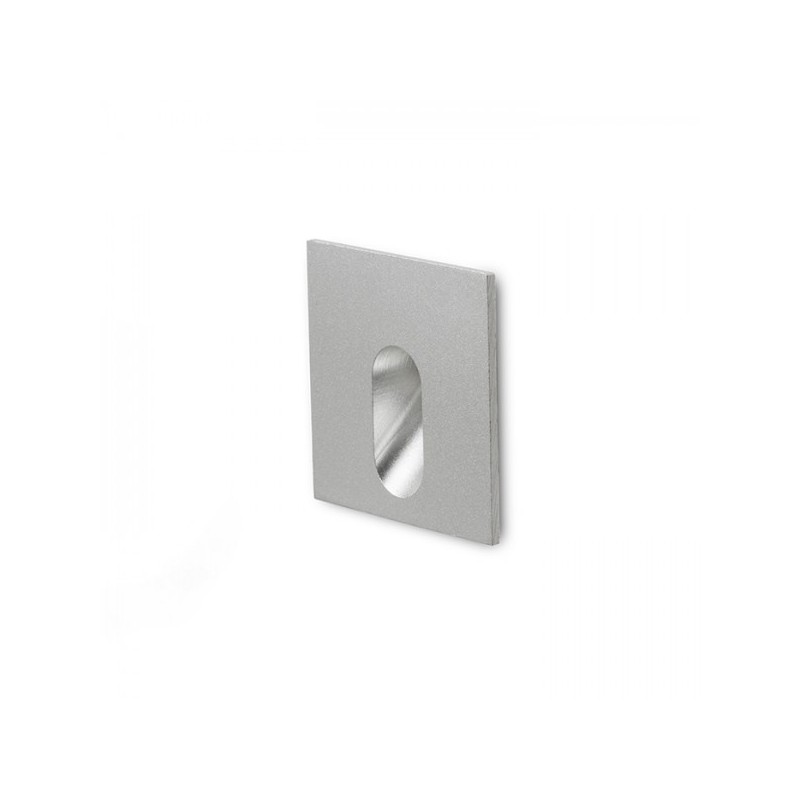 RENDL MEMPHIS SQ zápustné svietidlo do steny striebornosivá 230V LED 3W 60° 3000K R12688