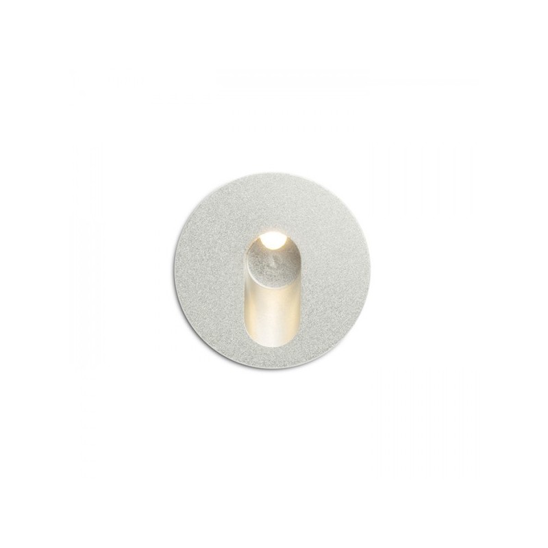 RENDL MEMPHIS R zápustné svietidlo do steny striebornosivá 230V LED 3W 60° 3000K R12687