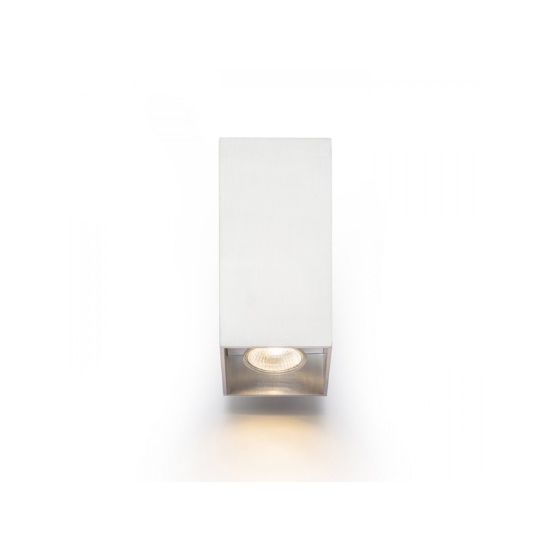 RENDL AGATE II nástenná  česaný hliník 230V GU10 2x35W R12678