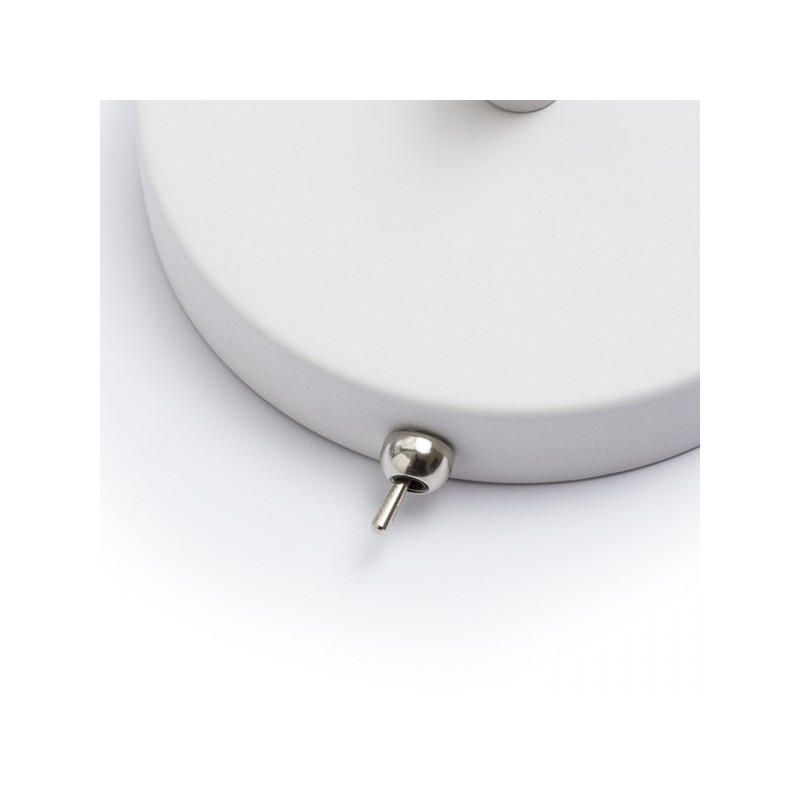 RENDL ANTE nástenná biela matný nikel 230V E27 28W R12652