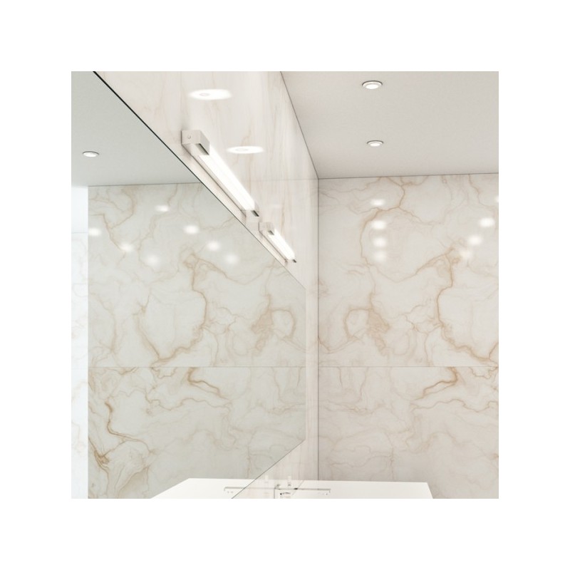 RENDL AMENITY 90 nástenná  chróm 230V LED 11W IP44  3000K R12640