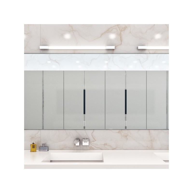 RENDL AMENITY 90 nástenná  chróm 230V LED 11W IP44  3000K R12640