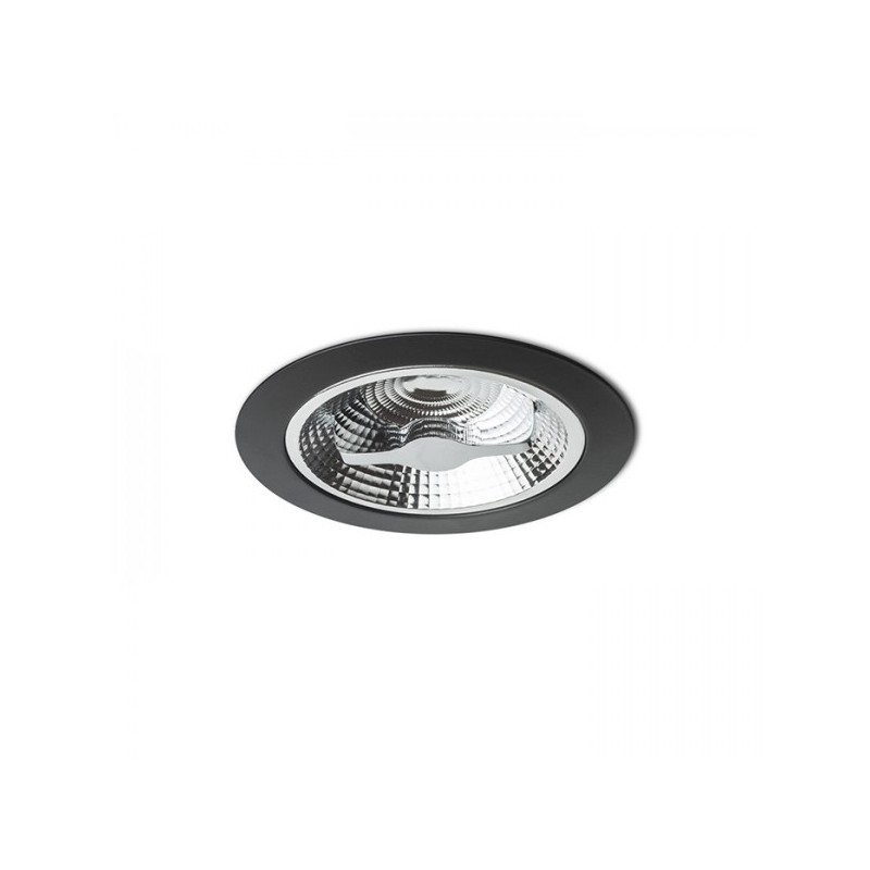 RENDL KELLY LED DIMM zápustné svietidlo čierna 230V LED 15W 45° 3000K R12636