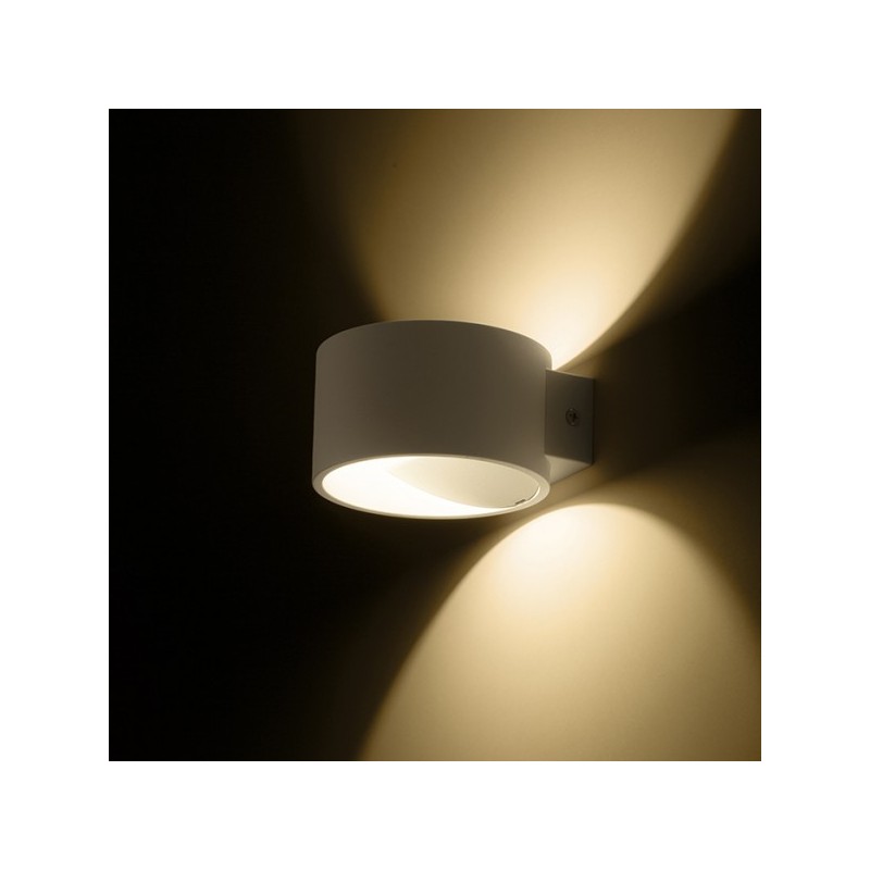 RENDL BIARITZ nástenná biela  230V LED 5W  3000K R12606