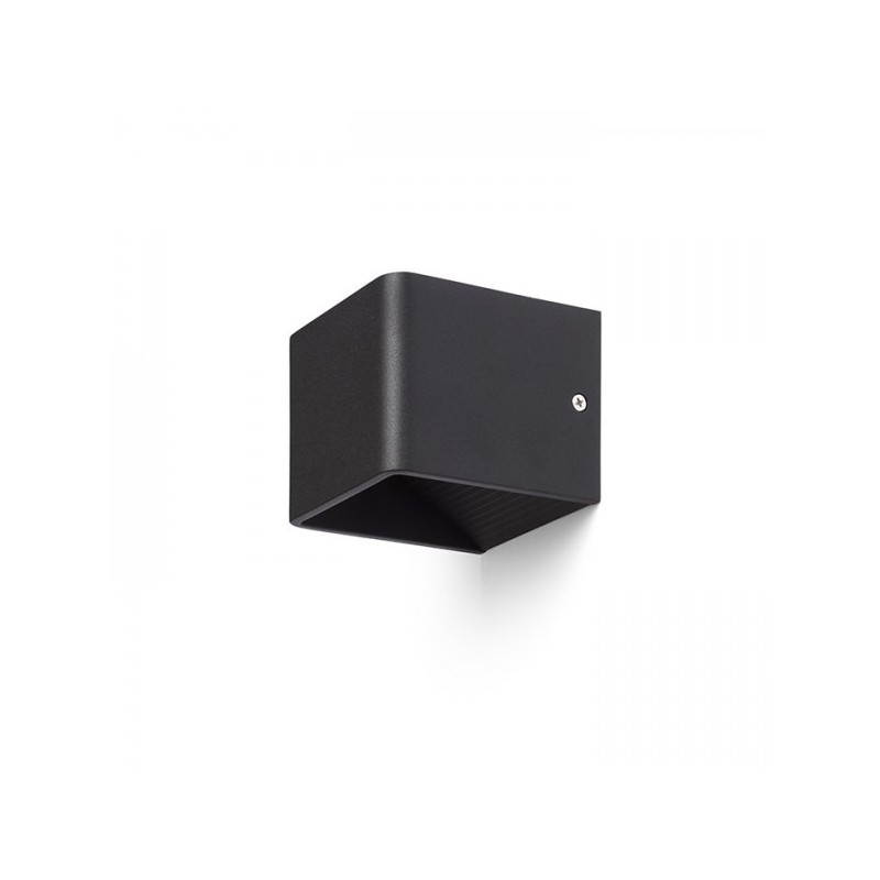 RENDL ONYX nástenná čierna  230V LED 5W  3000K R12599