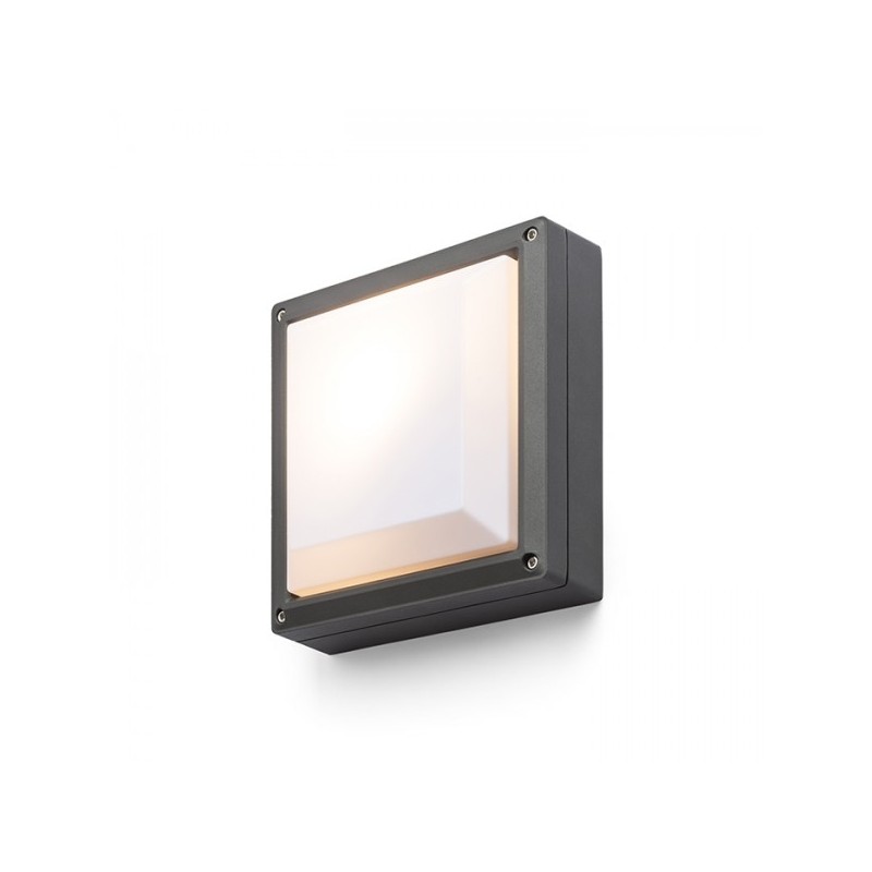 RENDL DELTA 215 prisadená antracitová  230V E27 18W IP54 R12564