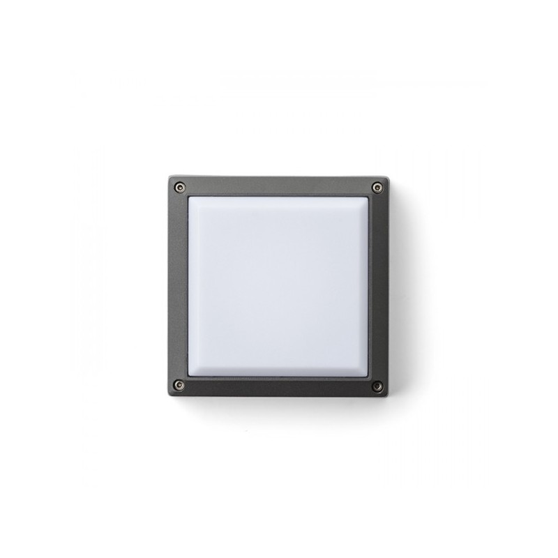 RENDL DELTA 145 prisadená antracitová  230V GX53 9W IP54 R12563