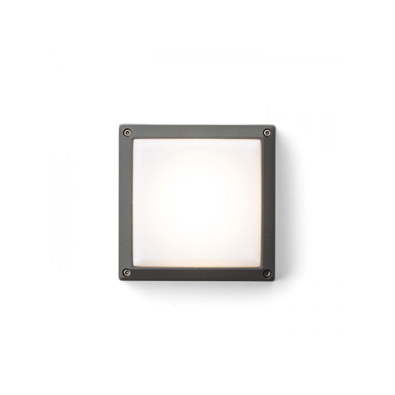 RENDL DELTA 145 prisadená antracitová  230V GX53 9W IP54 R12563