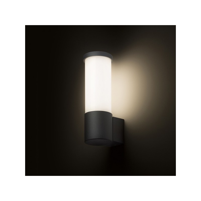 RENDL GARRET nástenná antracitová  230V LED 15W IP65  3000K R12548