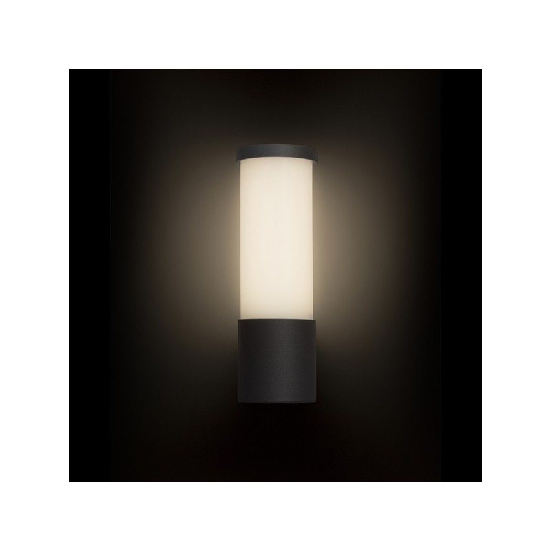 RENDL GARRET nástenná antracitová  230V LED 15W IP65  3000K R12548