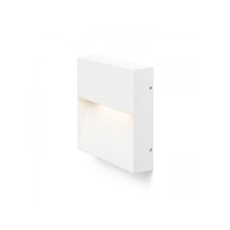 RENDL AQILA SQ nástenná biela  230V LED 6W IP54  3000K R12542