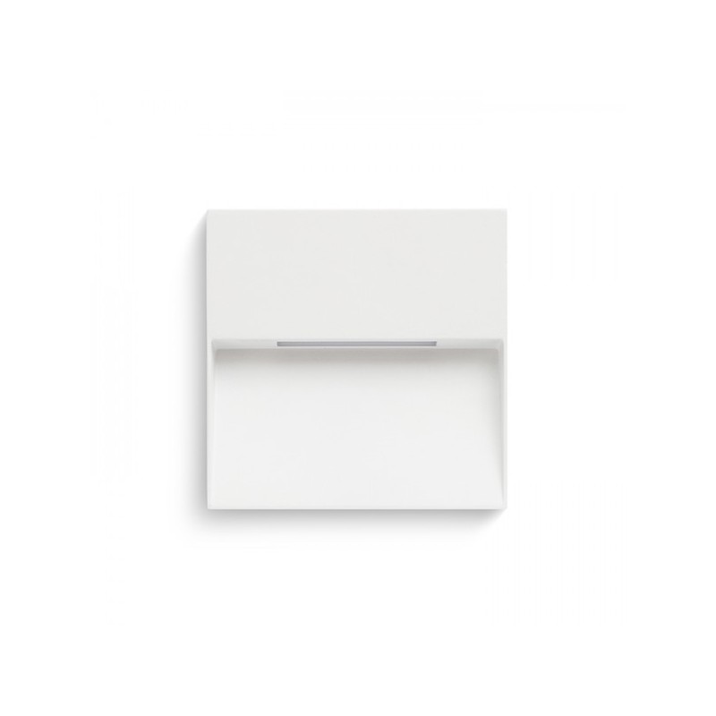 RENDL AQILA SQ nástenná biela  230V LED 6W IP54  3000K R12542