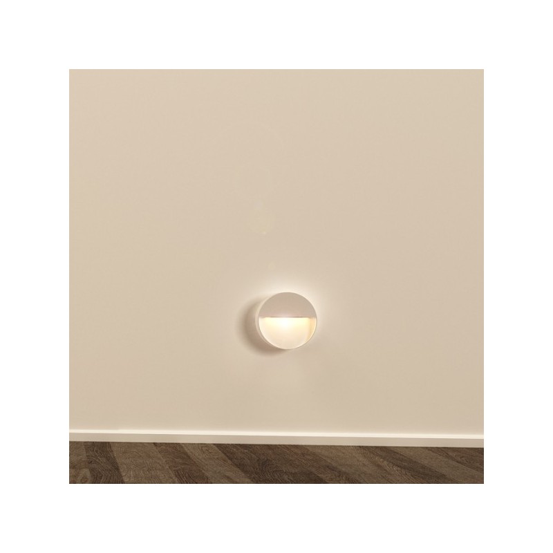 RENDL AQILA R nástenná biela  230V LED 6W IP54  3000K R12539