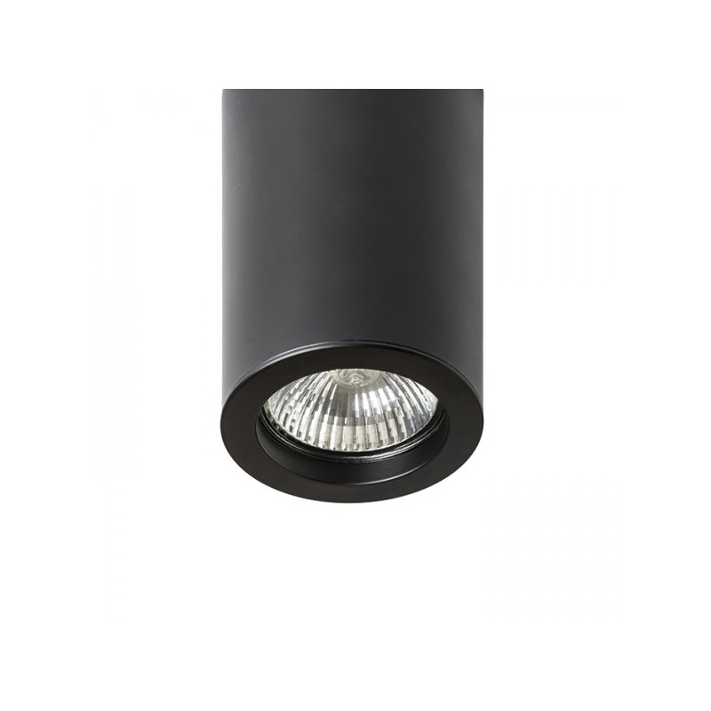 RENDL MOMA stropná čierna  230V GU10 35W R12516