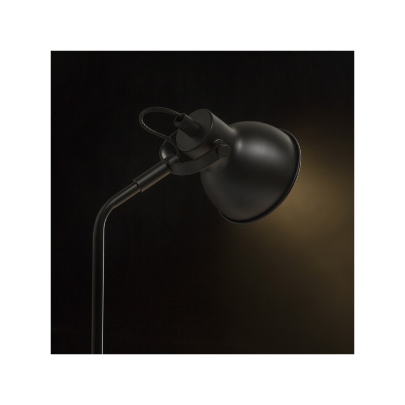 RENDL ROSITA stolná čierna/zlatá  230V LED GU10 9W R12512