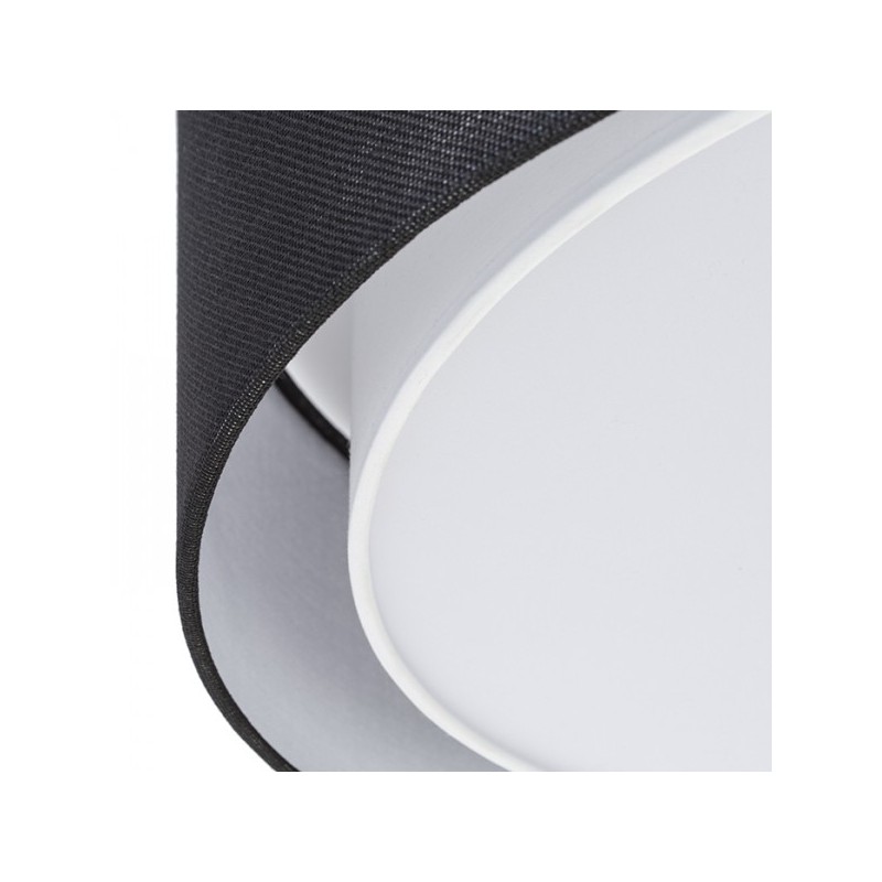 RENDL OTIS 50 stropná čierna/biela  230V LED E27 3x15W R12491