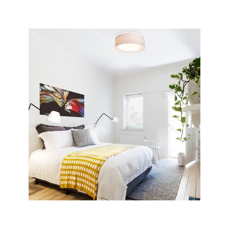 RENDL OTIS 50 stropná biela/biela  230V LED E27 3x15W R12490