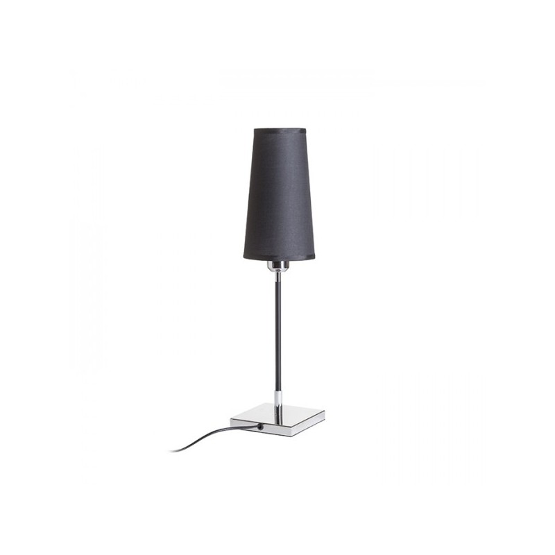 RENDL LULU stolná čierna chróm 230V E27 28W R12465