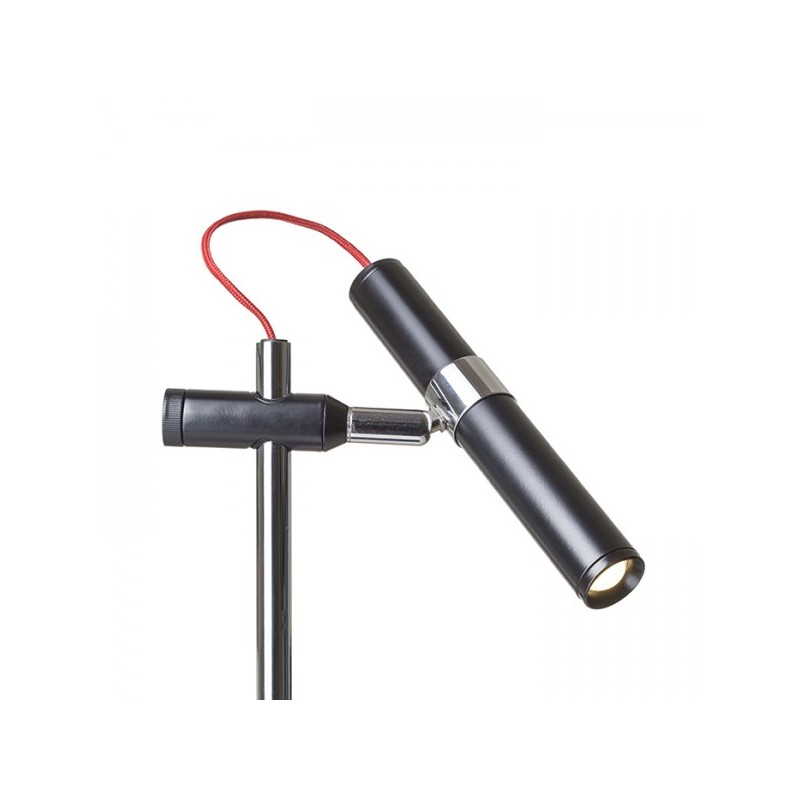 RENDL VIPER TL  čierna chróm 230V LED 3W 60°  3000K R12462