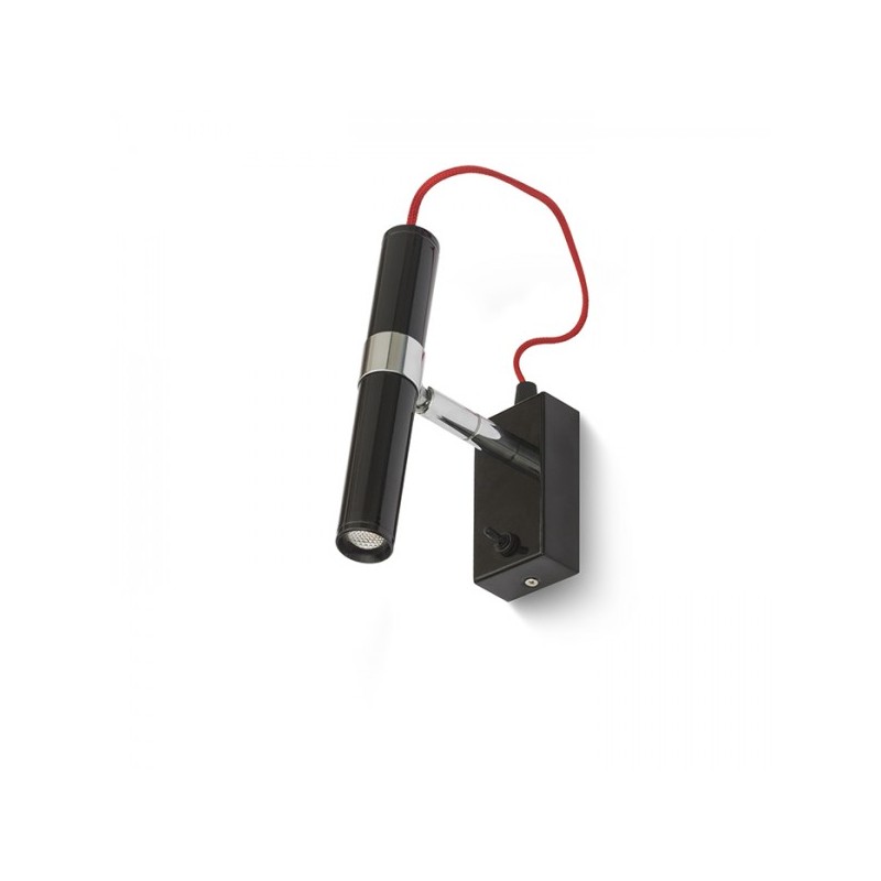 RENDL VIPER WL  čierna chróm 230V LED 3W 60°  3000K R12461