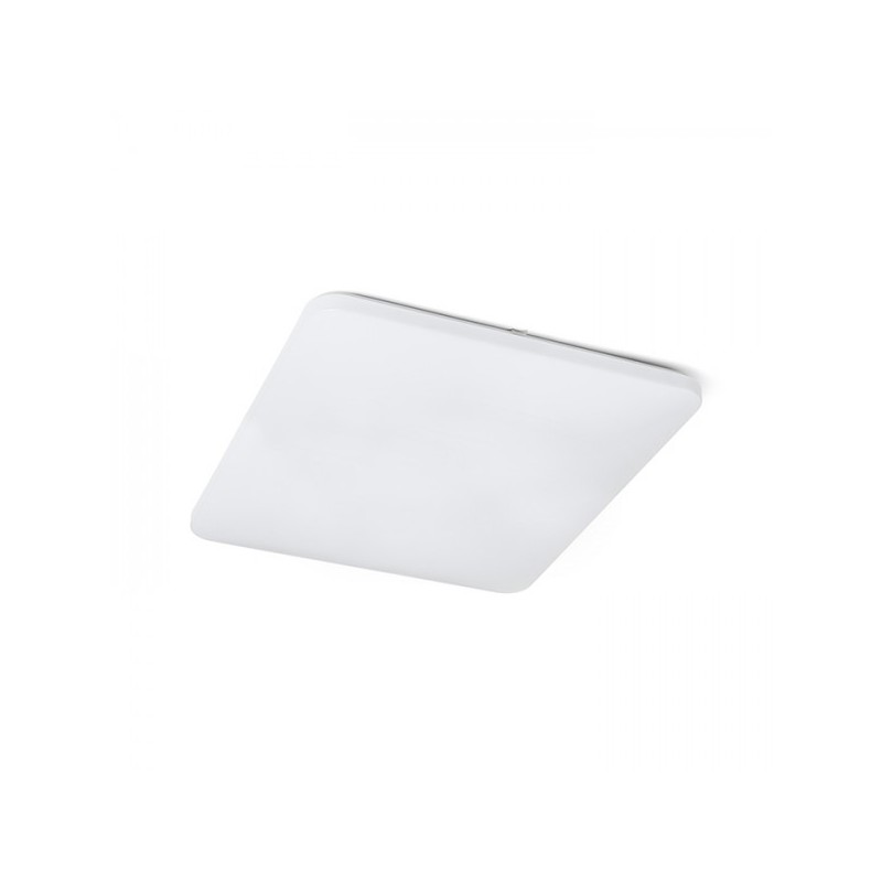 RENDL SEMPRE SQ 63 senzor stropná  mliečny akrylát 230V LED 76W  3000K R12443