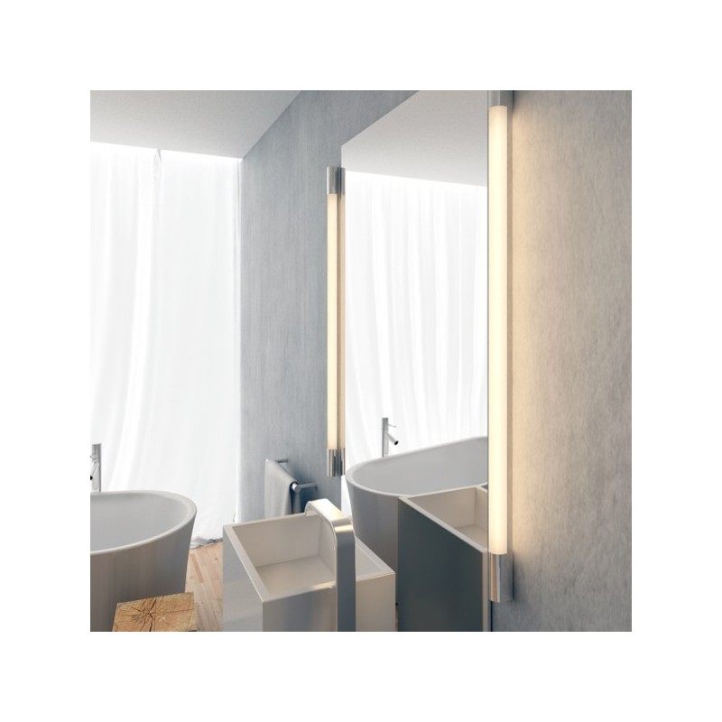 RENDL MIRANDA 120 nástenná  chróm 230V LED 14W IP44  3000K R12409