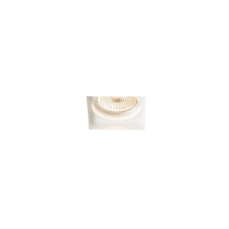 RENDL DANDY SQ zápustné svietidlo sadrová 230V GU10 35W R12363
