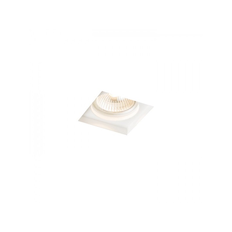 RENDL DANDY SQ zápustné svietidlo sadrová 230V GU10 35W R12363