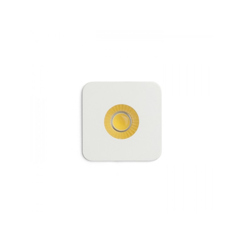 RENDL RIO SQ zápustné svietidlo biela 230V LED 3W 22° 3000K R12350