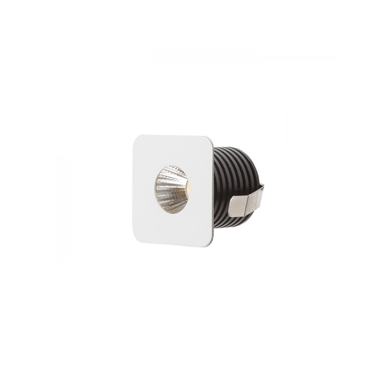 RENDL RIO SQ zápustné svietidlo biela 230V LED 3W 22° 3000K R12350