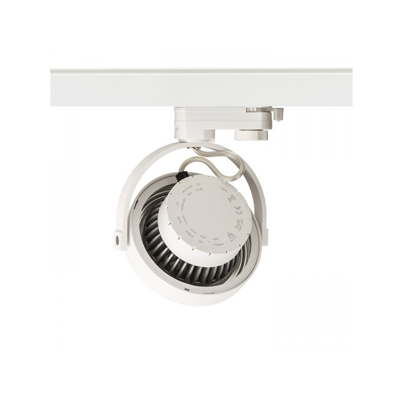 RENDL KELLY LED pre trojokruh. lištu biela  230V LED 12W 24°  3000K R12338