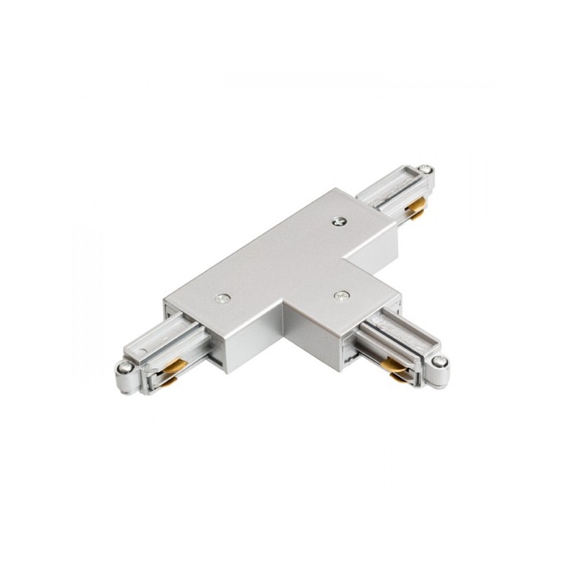RENDL 1F T spoj ľavý striebornosivá 230V R12274