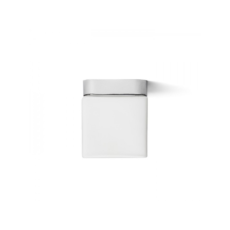 RENDL ESICA SQ stropná  chróm 230V LED 6W IP44  3000K R12198