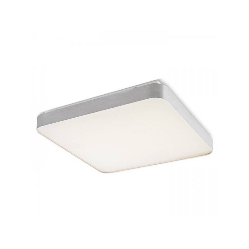RENDL MENSA SQ 80 stropná  česaný hliník 230V LED 138W  3000K R12121