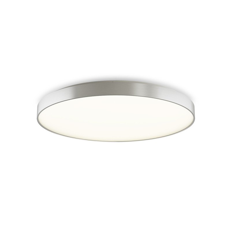 RENDL MENSA R 80 stropná  česaný hliník 230V LED 80W  3000K R12119