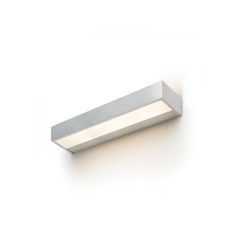 RENDL PRIO LED 62 nástenná  česaný hliník 230V LED 33W  3000K R12092