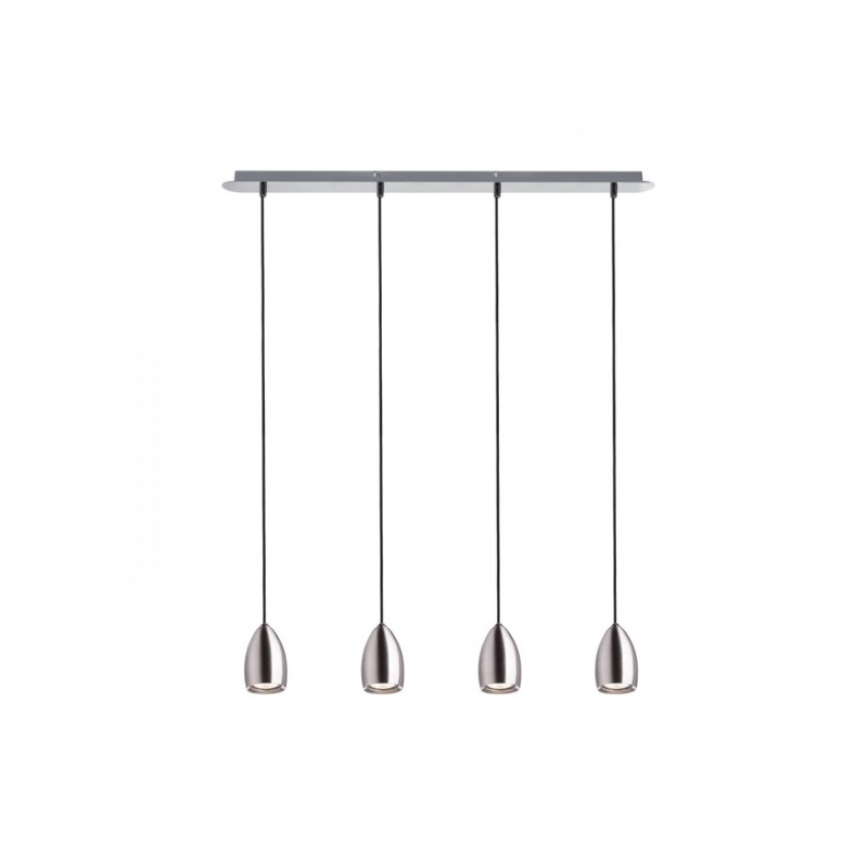 RENDL BABADES IV závesná  matný nikel 230V GU10 4x35W R12084