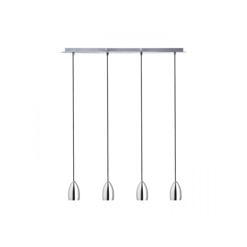 RENDL BABADES IV závesná  chróm 230V GU10 4x35W R12083