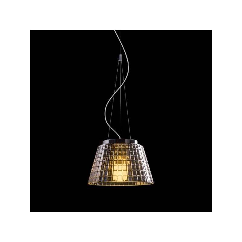 RENDL CORONA závesná  chrómové sklo 230V E27 42W R12055