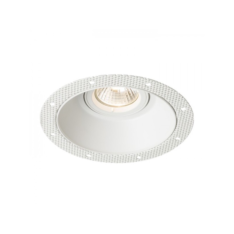 RENDL zápustné svietidlo IPSO R frameless biela 230V GU10 50W R12046