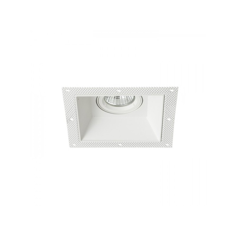 RENDL zápustné svietidlo IPSO SQ frameless biela 230V GU10 50W R12045