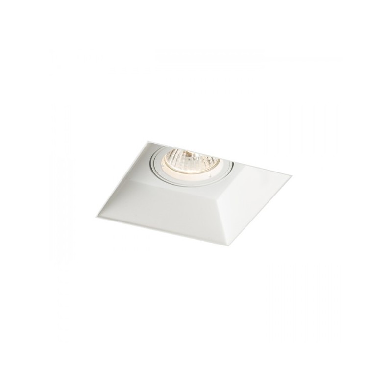 RENDL zápustné svietidlo IPSO SQ frameless biela 230V GU10 50W R12045