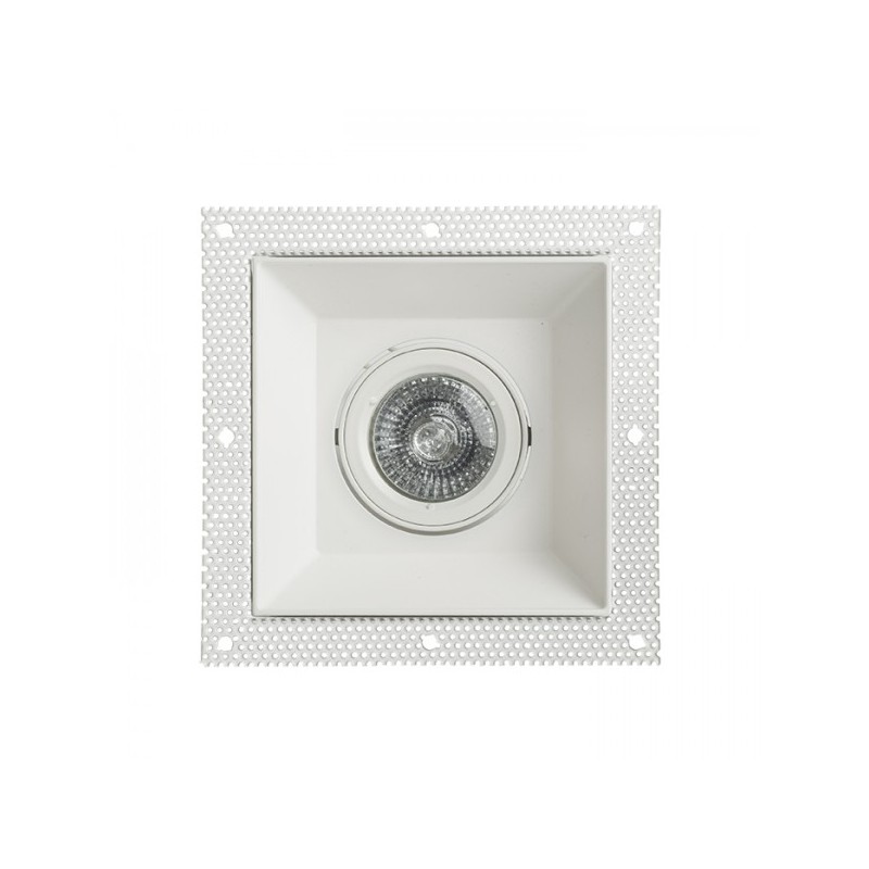 RENDL zápustné svietidlo IPSO SQ frameless biela 230V GU10 50W R12045