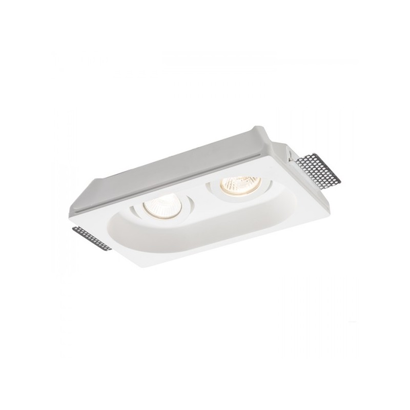 RENDL DINGO GU10 II náklopná  sadrová 230V GU10 2x35W R12037