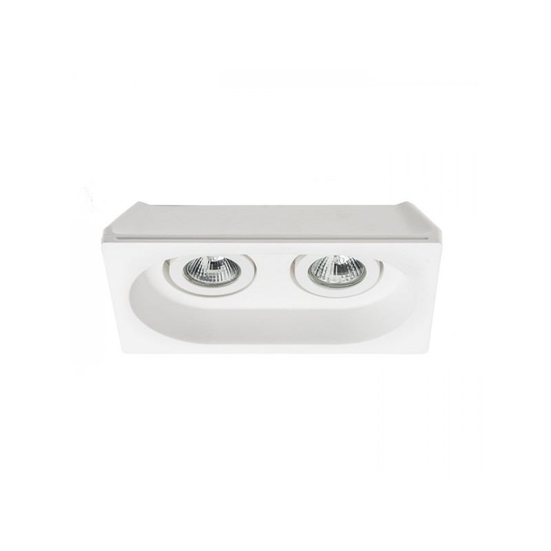 RENDL DINGO GU10 II náklopná  sadrová 230V GU10 2x35W R12037