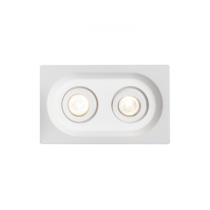 RENDL DINGO GU10 II náklopná  sadrová 230V GU10 2x35W R12037