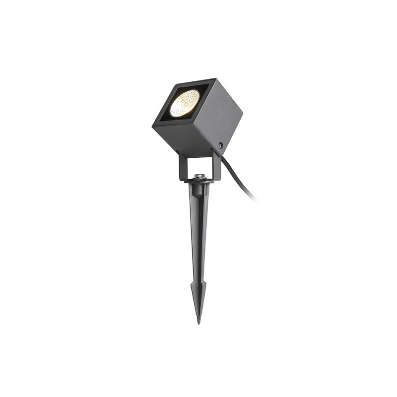 RENDL BORA na bodci antracitová  230V LED 6W 50° IP54  3000K R12025